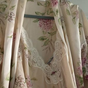 Elegant Floral Negligee